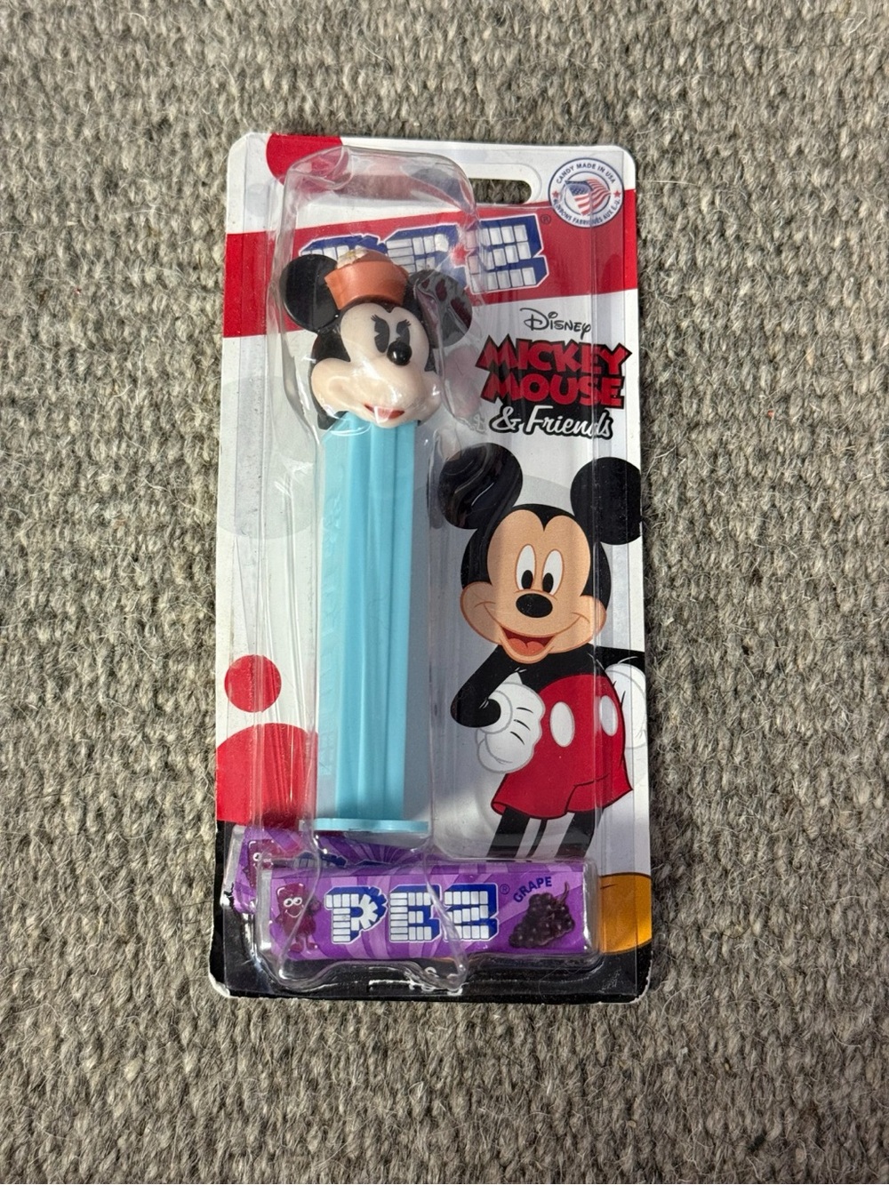 Disney Mickey Mouse PEZ Candy Dispenser - Light Blue